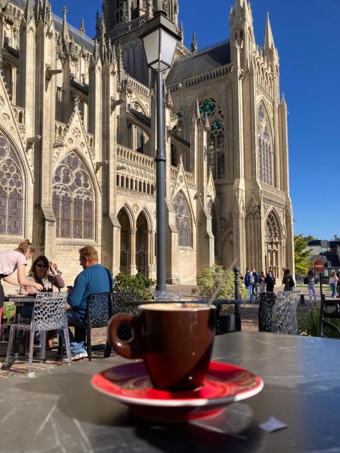 فيلا Leptitchezsoi, Calme Et Cosy A 5 Mn Du Centre De Bayeux Vaucelles المظهر الخارجي الصورة