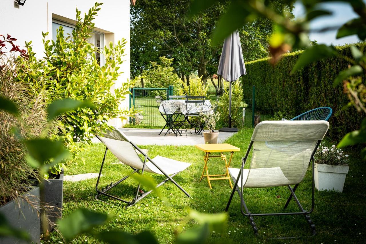 فيلا Leptitchezsoi, Calme Et Cosy A 5 Mn Du Centre De Bayeux Vaucelles المظهر الخارجي الصورة